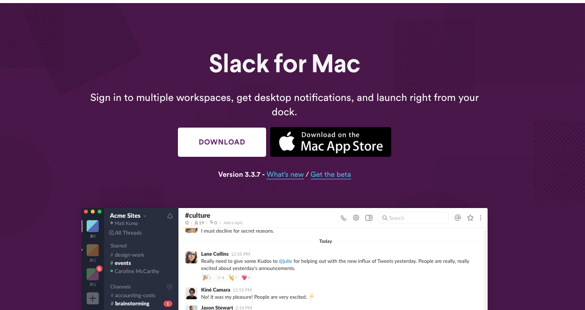 slack download app mac