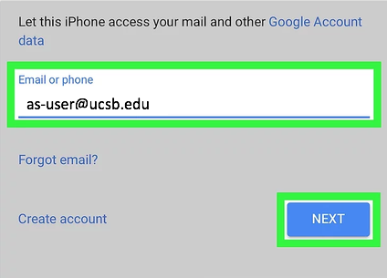 how do i add my college email to my phone