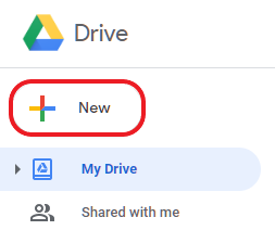 Uploading Files and Folders on the Google Drive